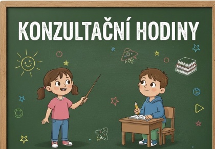 Pozvánka na konzultační hodiny