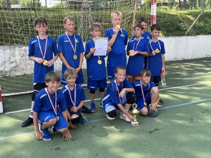 Pondělní házená přinesla zlato pro naše nejmladší sportovce